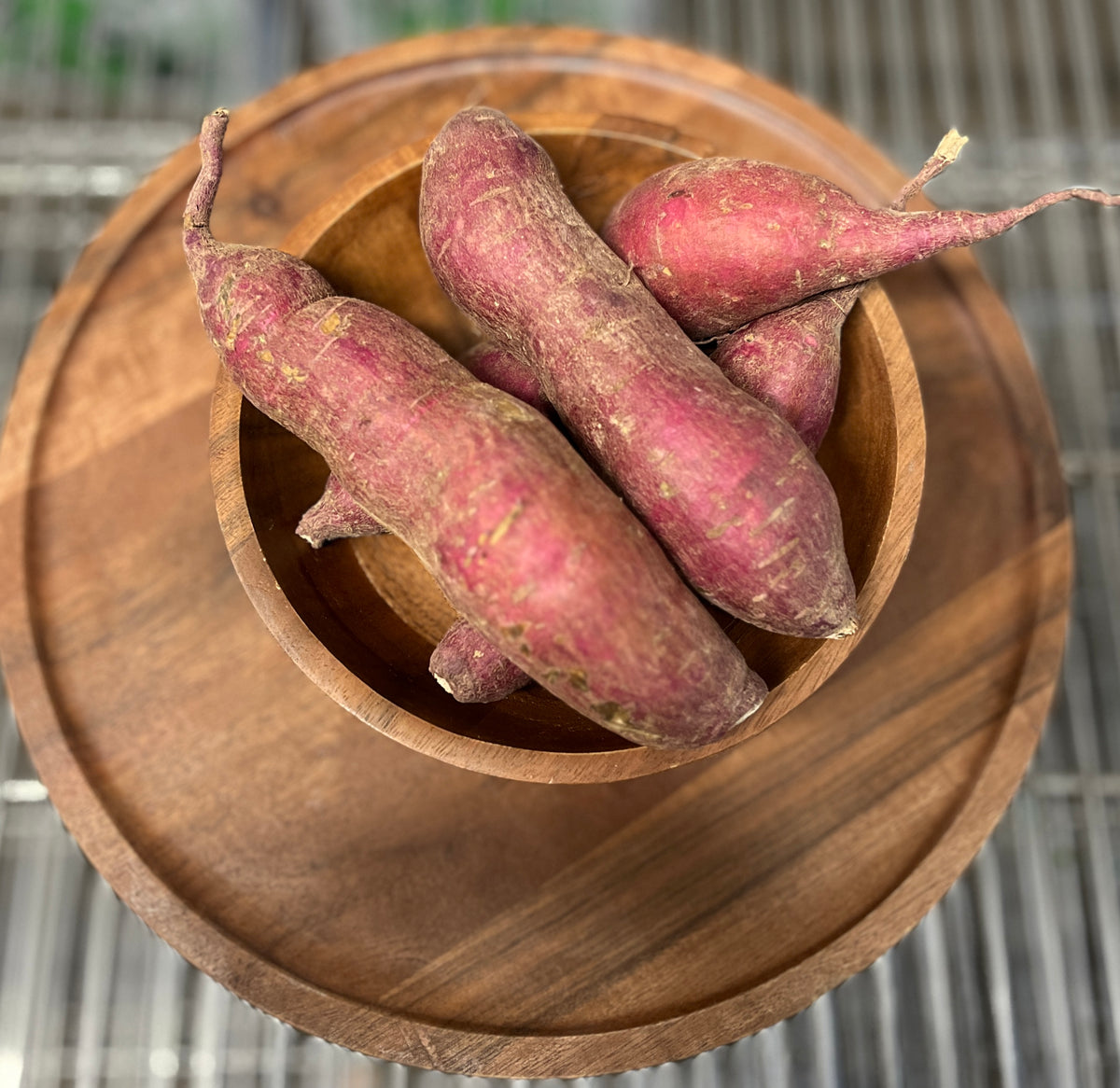 Organic Purple Murasaki Sweet Potatoes (per lb.)