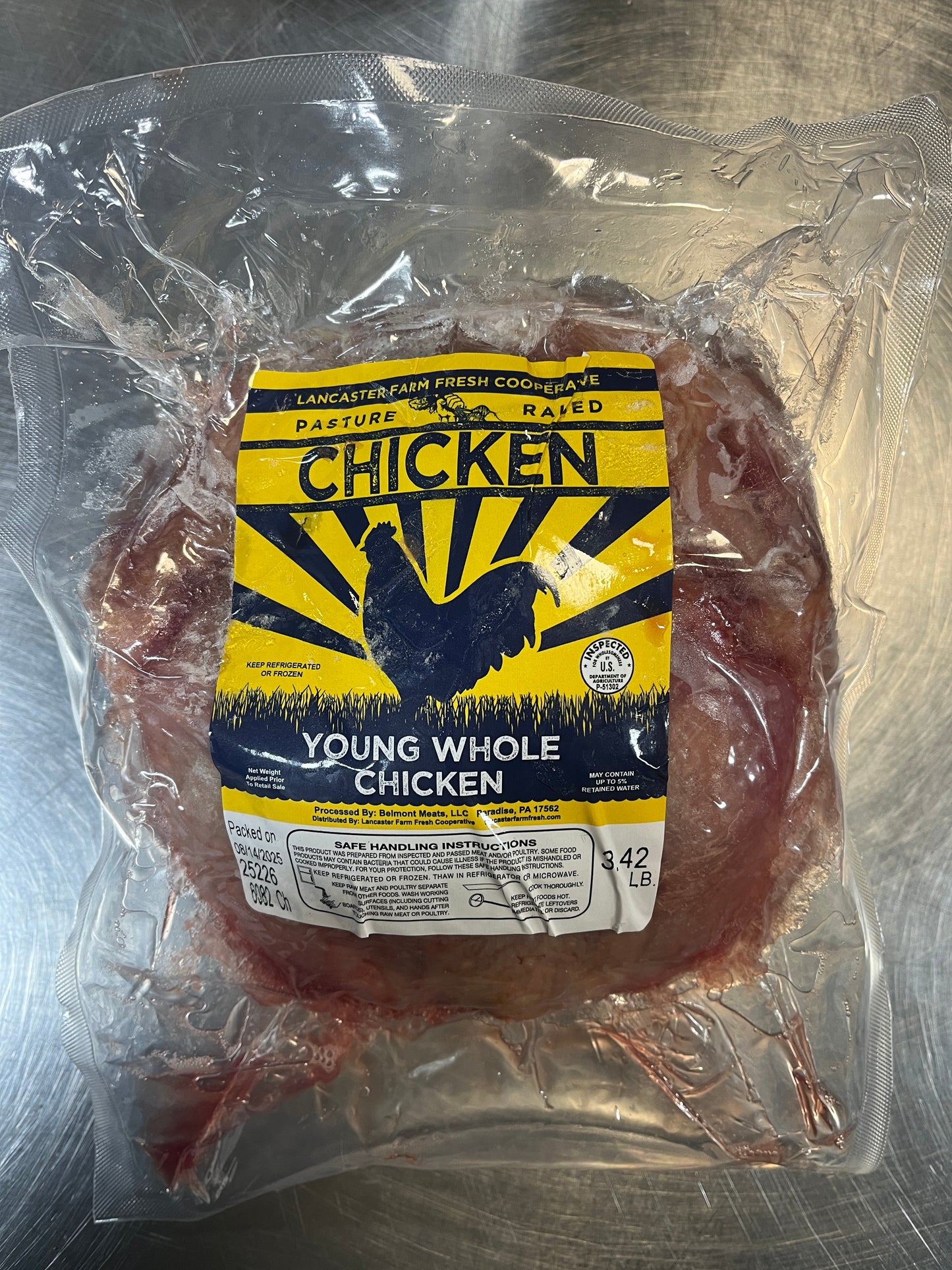 Pastured Raised Whole Chicken (PA)