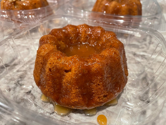 Petite Sweet Potato Cheesecake Pound Cake