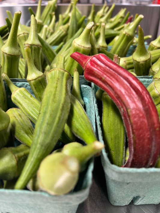Okra (Organic) - 1 lb.