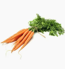 Carrots with Tops (Orange), per bunch