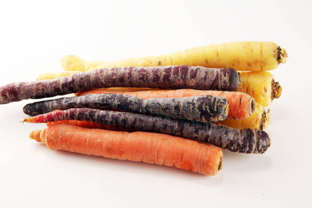Rainbow Baby Carrots (Organic) - one bunch